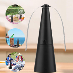 3Pcs Table Fly Fans,Portable USB Rechargeable Table Silent Mosquito Repellent Fan,Répulsif à Mouches et Moustiques pour Terrasse