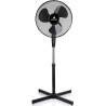 AERSON Ventilateur sur pied 40 cm | Ventilateur réglable en hauteur jusqu'à 120 cm | Débit d'air élevé et très silencieux | Éoli