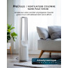 Pro Breeze Ventilateur Colonne Sans Pale - Ventilateur Tour Silencieux, Hauteur 101 cm avec 6 Vitesses, Oscillation 60°, Ventila