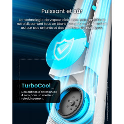 Pro Breeze Ventilateur Colonne Sans Pale - Ventilateur Tour Silencieux, Hauteur 101 cm avec 6 Vitesses, Oscillation 60°, Ventila