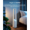 Pro Breeze Ventilateur Colonne Sans Pale - Ventilateur Tour Silencieux, Hauteur 101 cm avec 6 Vitesses, Oscillation 60°, Ventila