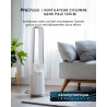 Pro Breeze Ventilateur Colonne Sans Pale - Ventilateur Tour Intelligent 101 cm - WiFi - Ultra silencieux avec Télécommande, Ecra