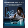 Pro Breeze Ventilateur Colonne Sans Pale - Ventilateur Tour Intelligent 101 cm - WiFi - Ultra silencieux avec Télécommande, Ecra