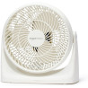 Amazon Basics Ventilateur de bureau portable, 18 cm, fonctionnement silencieux, 3 vitesses, inclinaison variable à 90°, Blanc, 1