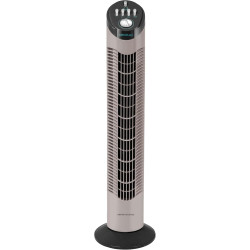 Cecotec Ventilateur Colonne avec Minuterie EnergySilence 790 Skyline, 50W, 30'' (76cm) Hauteur, Contrôle Mécanique, Oscillant, M