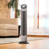 Cecotec Ventilateur Colonne avec Minuterie EnergySilence 790 Skyline, 50W, 30'' (76cm) Hauteur, Contrôle Mécanique, Oscillant, M