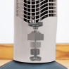 Cecotec Ventilateur Colonne avec Minuterie EnergySilence 790 Skyline, 50W, 30'' (76cm) Hauteur, Contrôle Mécanique, Oscillant, M