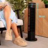 Cecotec - Ventilateur de Colonne EnergySilence 690 Skyline - 50 W Diamètre 74 cm, 3 Vitesses et 3 Modes, Minuterie à 8 Heures, O