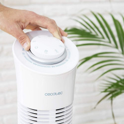 Cecotec Ventilateur colonne numérique EnergySilence 9090 Skyline. 45 W, 40’’, 3 vitesses, Moteur en cuivre, Minuterie, Télécomma