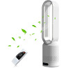 Solace Ventilateur colonne,ventilateur tour de bureau de 58 cm,10 vitesses,oscillant à 90° avec télécommande,minuterie 2h,ventil