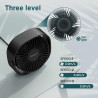 EasyAcc Ventilateur USB Mini Ventilateur de Table Silencieux Portable Ventilateur USB 3 Vitesse pour Bureau Maison