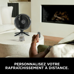 Shark FlexBreeze Pro Mist Ventilateur intérieur/extérieur sans fil, Brumisateur portable, Portée 20 m, Sur pied ou de table, 5 v
