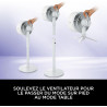 Shark FlexBreeze Ventilateur à haute vélocité, ventilateur portable hybride avec/sans fil pour l'intérieur et l'extérieur, résis