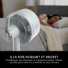 Shark FlexBreeze Ventilateur à haute vélocité, ventilateur portable hybride avec/sans fil pour l'intérieur et l'extérieur, résis