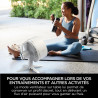 Shark FlexBreeze Ventilateur à haute vélocité, ventilateur portable hybride avec/sans fil pour l'intérieur et l'extérieur, résis