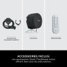 Shark FlexBreeze Ventilateur à haute vélocité, ventilateur portable hybride avec/sans fil pour l'intérieur et l'extérieur, résis
