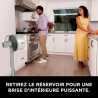 Shark FlexBreeze Pro Mist Ventilateur intérieur/extérieur sans fil, Brumisateur portable, Portée 20 m, Sur pied ou de table, 5 v