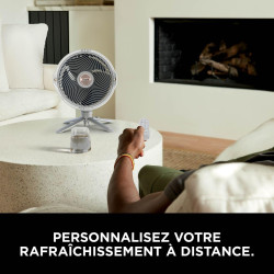 Shark FlexBreeze Pro Mist Ventilateur intérieur/extérieur sans fil, Brumisateur portable, Portée 20 m, Sur pied ou de table, 5 v