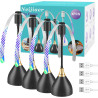 Lot de 4 plumeaux, USB C, répulsif Anti-Mouches avec Interrupteur, Automatique et Flexible, avec Crochet, arrêt Doux, Repousse d