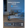 Dreo Ventilateur de table 28 dB, 18 cm, 4 vitesses, 5 modes, minuterie 12h, oscillant à 120° + 90° avec télécommande, commande v