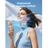 Aecooly mini ventilateur portable puissant à main, rechargeable usb [20h autonomie max], ventilateur de poche avec 3 modes flexi