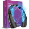 AI Ventilateur de cou portable avec 6 vitesses puissantes, ventilateur personnel ultra silencieux à piles 8000 mAh, ventilateur 