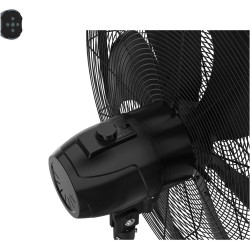 Fanelite Ventilateur mural professionnel FW50-DC – 50 cm – Moteur DC silencieux – Débit d’air 230 m³/min – 6 vitesses – Télécomm