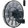Fanelite Ventilateur mural professionnel FW45-DC – 45 cm – Moteur DC silencieux – Débit d’air 170 m³/min – 6 vitesses – Télécomm