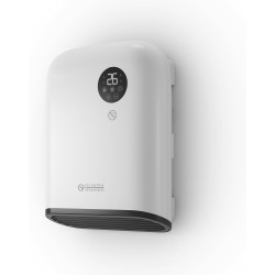 Olimpia Splendid Caldo Duo Thermoventilateur double installation (table ou mur), jusqu'à 2000 W, chauffage avec ventilateur, pro
