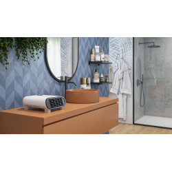 Olimpia Splendid Caldo Duo Thermoventilateur double installation (table ou mur), jusqu'à 2000 W, chauffage avec ventilateur, pro