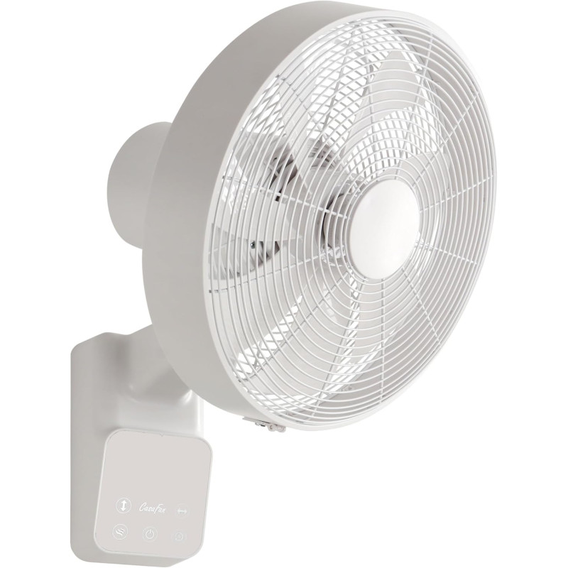 Casafan | Ventilateur mural AIROS ECO DESIGN WALL | h x l x p 540 x 404 x 350 mm | blanc