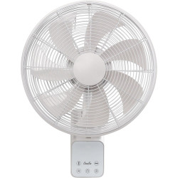 Casafan | Ventilateur mural AIROS ECO DESIGN WALL | h x l x p 540 x 404 x 350 mm | blanc