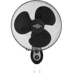 Orbegozo WF 0141 - Ventilateur mural, oscillant, 3 vitesses, minuterie, pales de 40 cm, 40 W