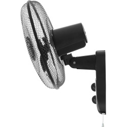 Orbegozo WF 0141 - Ventilateur mural, oscillant, 3 vitesses, minuterie, pales de 40 cm, 40 W