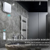 Turbionaire Trend Plus 100 mm Ventilateur, Extracteur de Salle de Bain, Télécommande, 7 Vitesses + Boost, Minuteur, 22dB, Max. 5