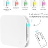 Turbionaire Trend Plus 100 mm Ventilateur, Extracteur de Salle de Bain, Télécommande, 7 Vitesses + Boost, Minuteur, 22dB, Max. 5