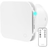 Turbionaire Trend Plus 100 mm Ventilateur, Extracteur de Salle de Bain, Télécommande, 7 Vitesses + Boost, Minuteur, 22dB, Max. 5