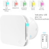 Turbionaire Trend Plus 120 mm Ventilateur, Extracteur de Salle de Bain, Télécommande, 7 Vitesses + Boost, Minuteur, 25dB, Max. 5