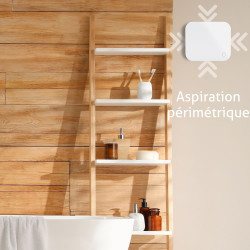 Turbionaire Trend Plus 150 mm Ventilateur, Extracteur de Salle de Bain, Télécommande, 7 Vitesses + Boost, Minuteur, 30dB, Max. 6