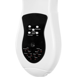 Orbegozo WF0242 Ventilateur mural, télécommande, 3 vitesses de ventilation, tête oscillante orientable, avec minuterie, 40 W, pl
