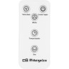 Orbegozo WF0242 Ventilateur mural, télécommande, 3 vitesses de ventilation, tête oscillante orientable, avec minuterie, 40 W, pl