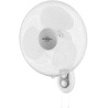 Orbegozo WF 0139 - Ventilateur mural, oscillant, 3 vitesses, minuterie, tête inclinable, pales de 40 cm, 40 W, blanc