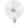 Orbegozo WF 0139 - Ventilateur mural, oscillant, 3 vitesses, minuterie, tête inclinable, pales de 40 cm, 40 W, blanc