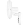 Orbegozo WF 0139 - Ventilateur mural, oscillant, 3 vitesses, minuterie, tête inclinable, pales de 40 cm, 40 W, blanc