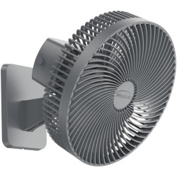 Ventilateur mural oscillant de 25,4 cm avec télécommande et minuteur, ventilateur de petite chambre à coucher avec 4 vitesses, f