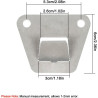 Lot de 2 supports de montage pour ventilateur mural, support caché avec vis, pièce de fixation robuste pour hottes de cuisine, v