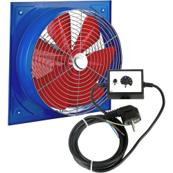350mm Ventilateur mural Finestre, 500 W Variateur de vitesse Moteur Ventilateurs extracteur aspiracion ventilacion