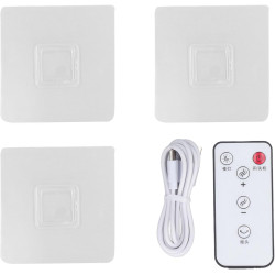 Haofy Petit Ventilateur Oscillant Mural avec Télécommande, Veilleuse 3 Vitesses, Idéal pour Chambre à Coucher, Bureau, Garage