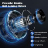 SOARS Ventilateur Mural φ56 CM 120W, Vitesses, Angle Vertical 30° & Angle Horizontal Automatique 85°, Ventilateur Industriel pou
