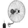 SOARS Ventilateur Mural φ56 CM 120W, Vitesses, Angle Vertical 30° & Angle Horizontal Automatique 85°, Ventilateur Industriel pou